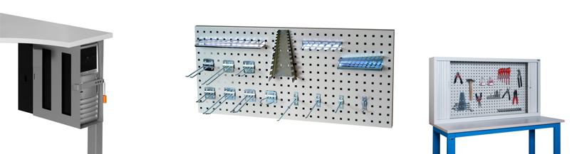 Accessoires pour établis